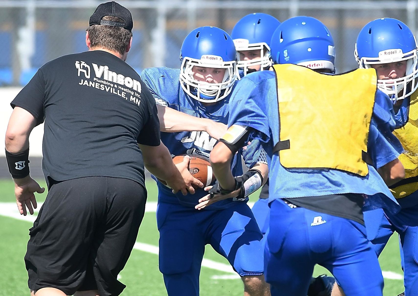 JWP football practice